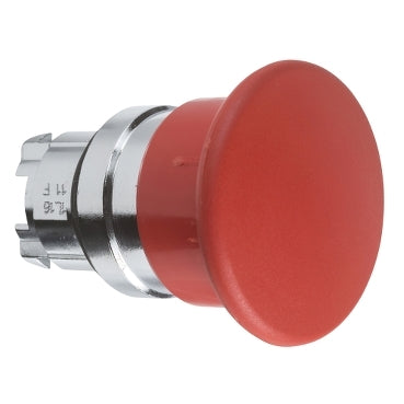 ZB4 Pbutton Mushroom Head 40mm Red Spring Return