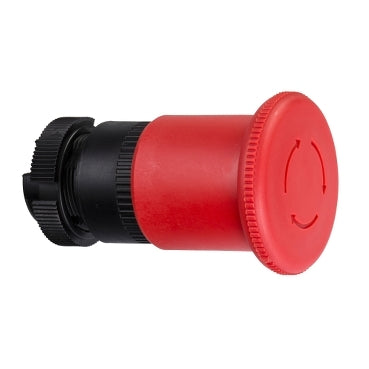 Control Stn Pbutton Mushroom Head 40mm Red Turn Release