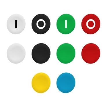 ZBA79 Set of Coloured Caps