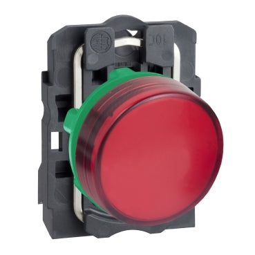 XB5 Pilot Light Dbl Ins Red 24V with Integral LED
