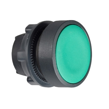 ZB5 Pbutton Head Dbl Ins Flush Latch Green