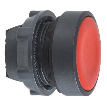 ZB5 Pbutton Head Dbl Ins Flush Latch Red