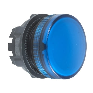 ZB5 Pilot Light Dbl Ins BA9 Head Only Blue