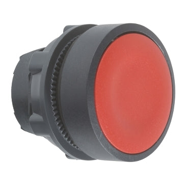 ZB5 Pbutton Head Dbl Ins Flush Red