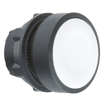 ZB5 Pbutton Head Dbl Ins Flush White