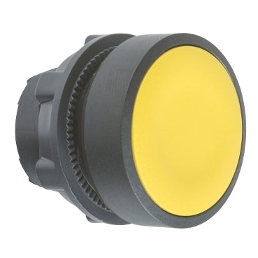 ZB5 Pbutton Head Dbl Ins Flush Yellow
