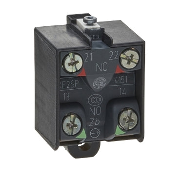Foot Switch Contact Block 1C/O Snap