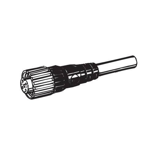 XS2F-M12PVC4S2M Lead Straight PVC M12 4c 2m