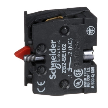 ZB2 Pushbutton Contact 1N/C 10A