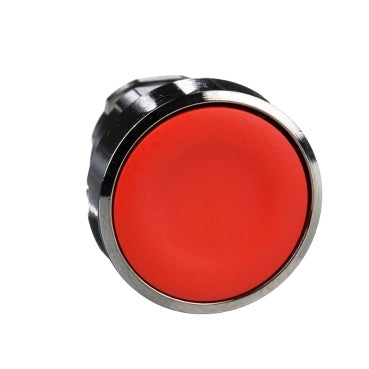 ZB4 Pbutton Head Flush Red