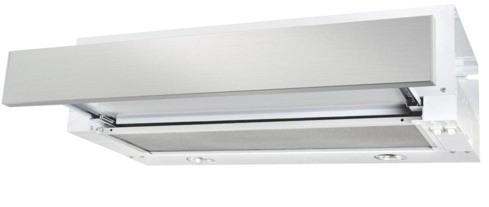 Chateau Rangehood Slide Out 600mm S/Steel/White