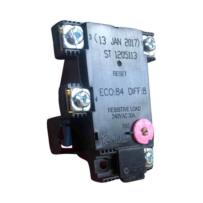 Contact Thermostat 50-80Degree 30A Over Temp Manual Reset