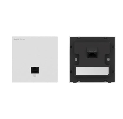 WiFi6 Access Point 2.97GBPS GBE Wall Plate