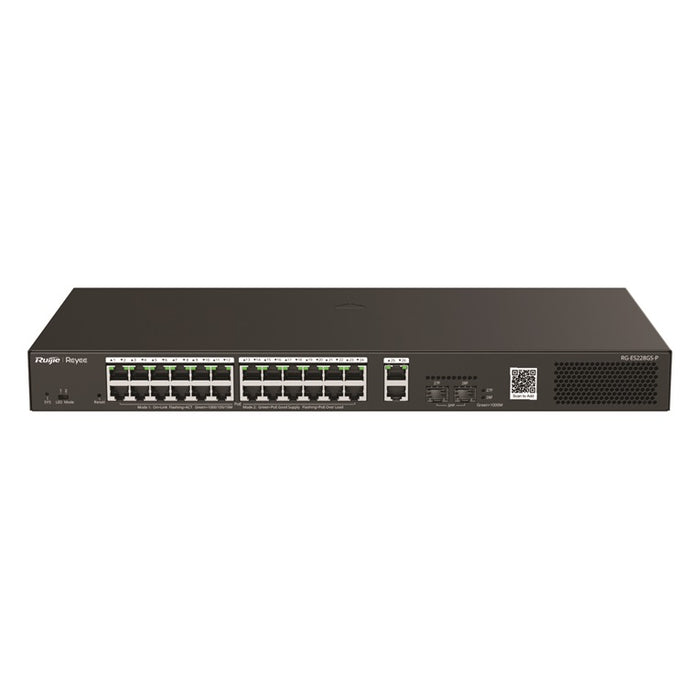 Gigabit Managed Switch 28 Port 24 PoE+ Ports 2 SFP