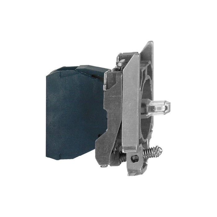 XB4 Light Block W/Body/Fixing Collar White Int LED 24-120VAC