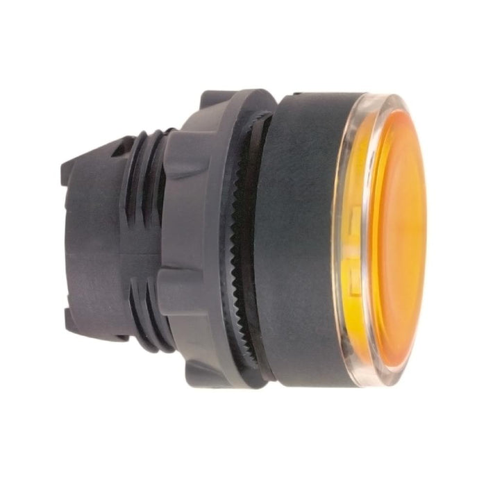 XB5 Pbutton Head Illum Flush Orange 22mm Spr Ret Unmarked
