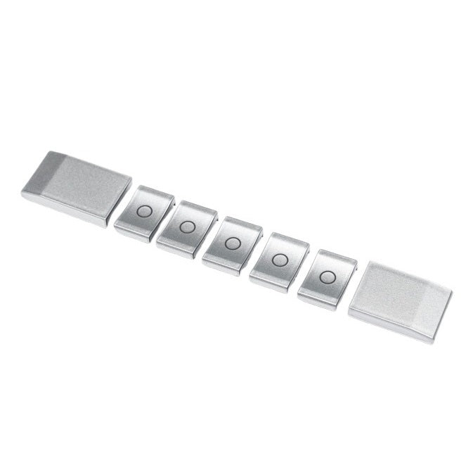 C-Bus eDLT Button & Cap Arctic Silver