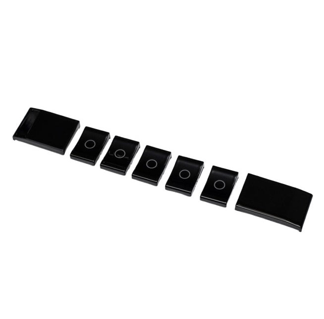 C-Bus eDLT Button & Cap Espresso Black