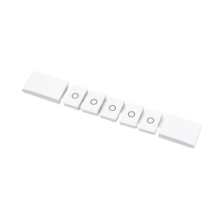 C-Bus eDLT Button & Cap Pure White