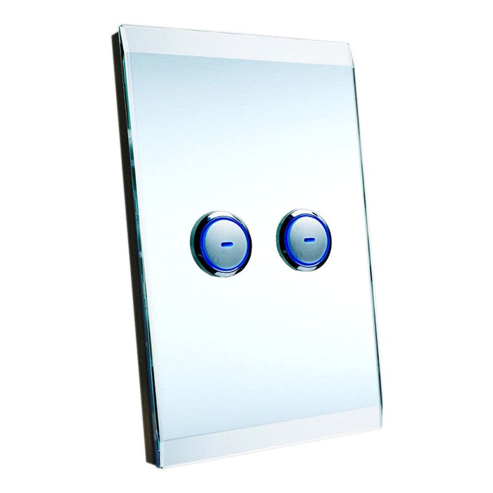 C-Bus Saturn A-Series Key Input Unit 2-Key White
