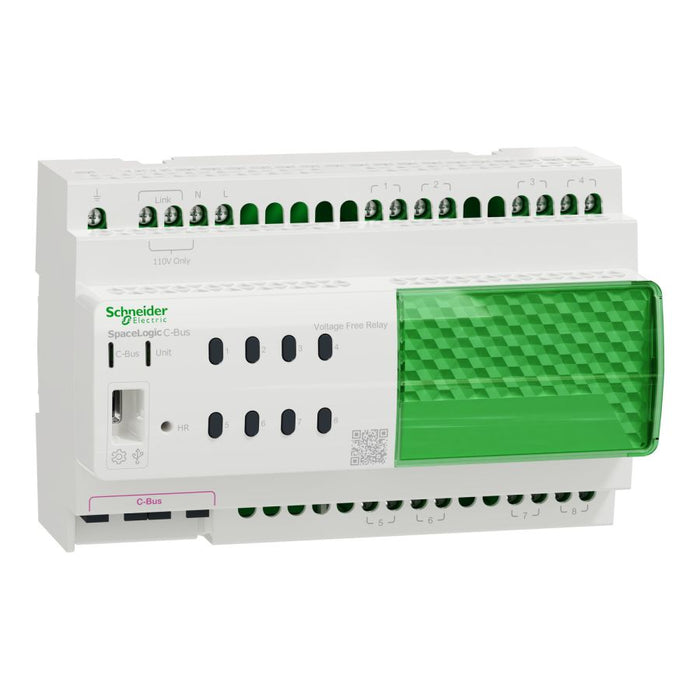 C-Bus Relay Voltage Free 8 Channel Din Mount