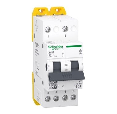 Acti9 Changeover Switch 3Pos 2P 25A