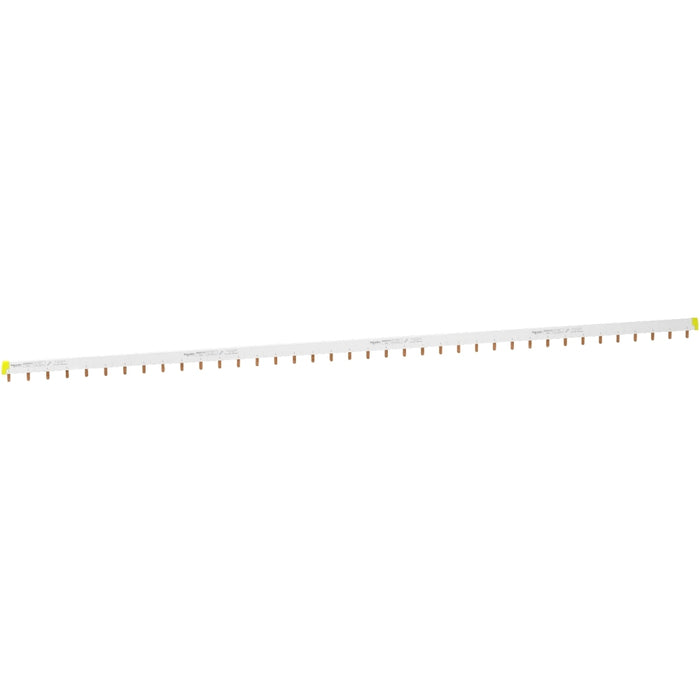 Comb Busbar 1L + Aux 100A 57 Module 18mm Pitch