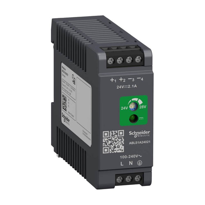 Modicon Power Supply 1Ph 50W 24VDC 2.1A Switch Mode