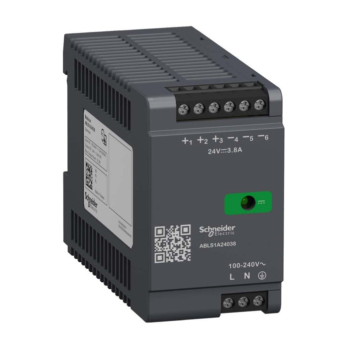 Modicon Power Supply 1Ph 91.2W 24VDC 3.8A Switch Mode
