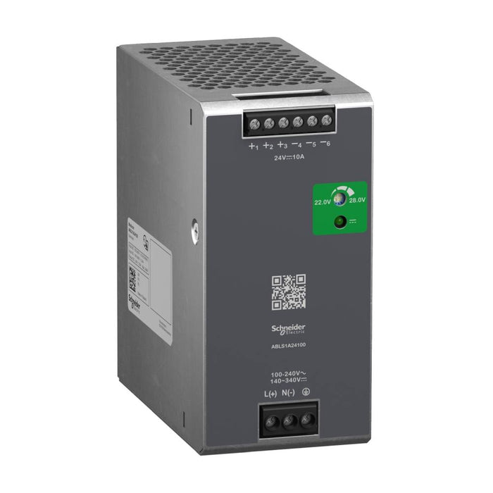 Modicon Power Supply 1Ph 240W 24VDC 10A Switch Mode