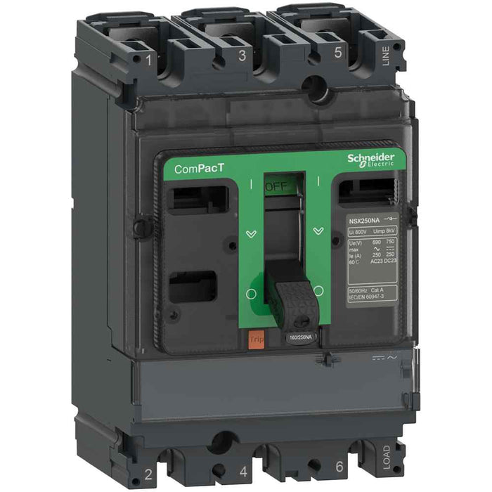 Switch Disconnector NSX100NA 3P Fixed Thermal Current 100A