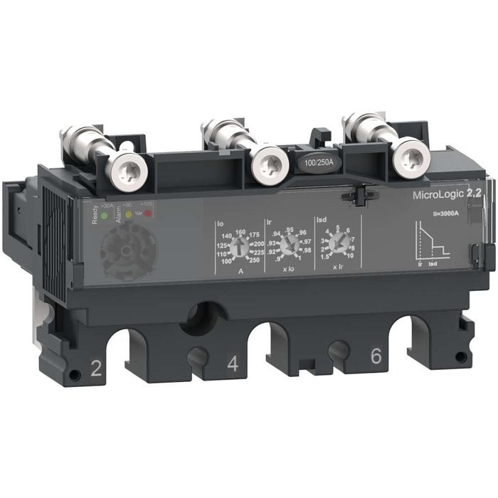 NSX100/160/250 Trip Unit 3P 100A MicroLogic 2.2