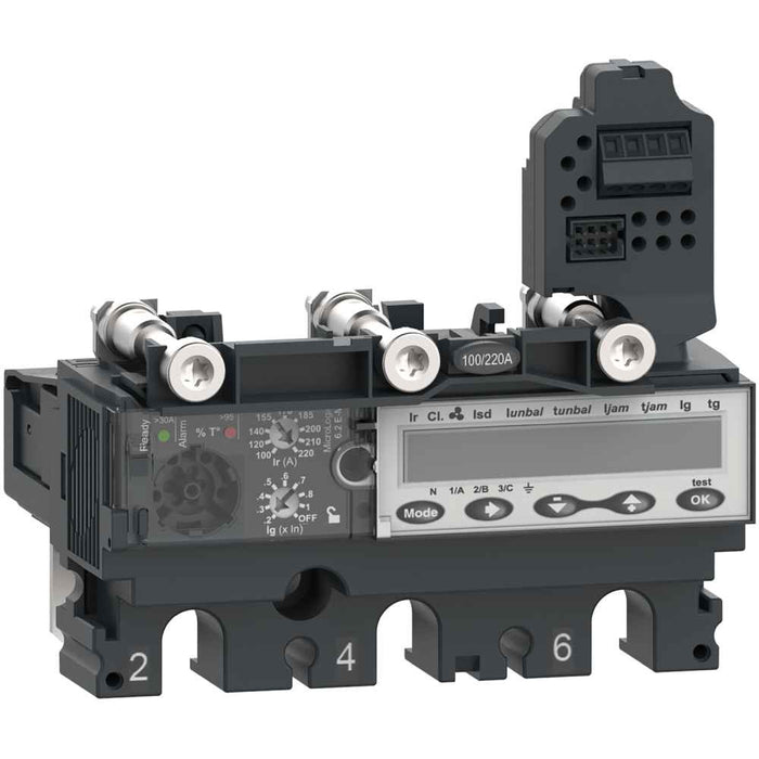 NSX100-250 Trip Unit 3P 80A MicroLogic 6.2EM