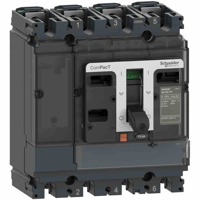 Switch Disconnector NSX100NA 4P DC PV Fixed 100A Rating 1kV