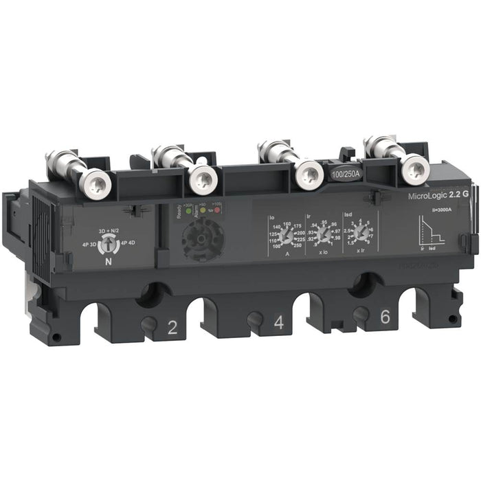 NSX100/160/250 Trip Unit 4P 100A MicroLogic 2.2G