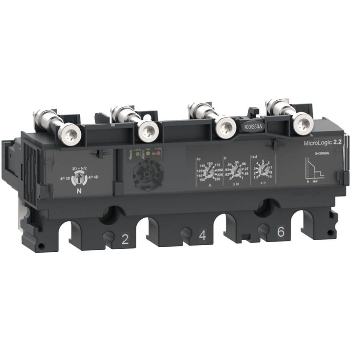 NSX160/250 Trip Unit 4P 160A MicroLogic 2.2