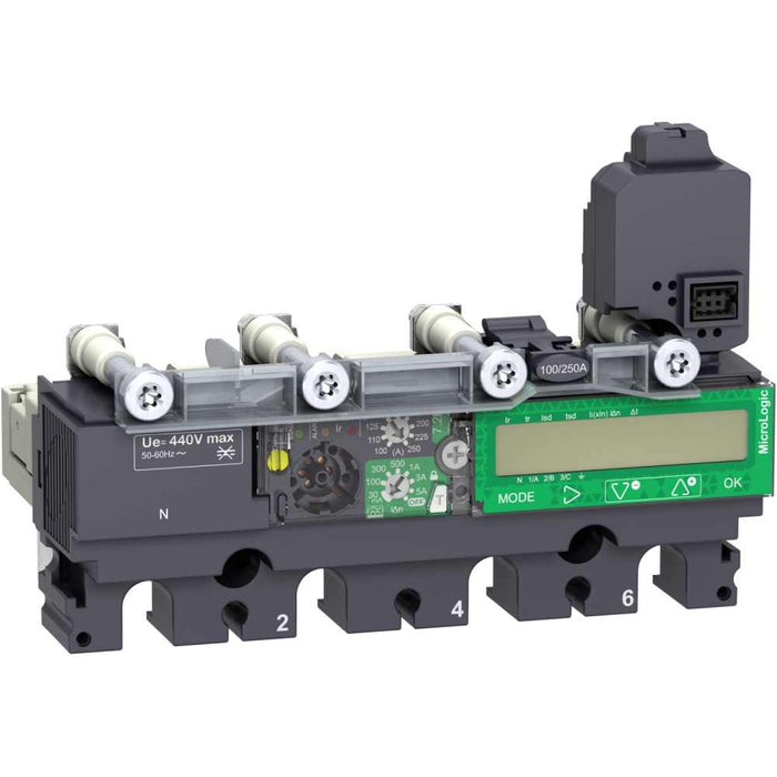 NSX160/250 Trip Unit 4P 160A MicroLogic Vigi 7.2E