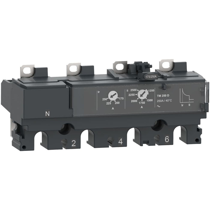 NSX160 Trip Unit 4P 4D Thermal Magnetic 160A TM160D