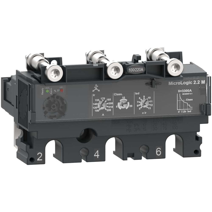 NSX250 Trip Unit 3P 220A MicroLogic 2.2M