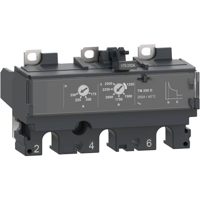 NSX250 Trip Unit 3P Thermal Magnetic 200A TM200D