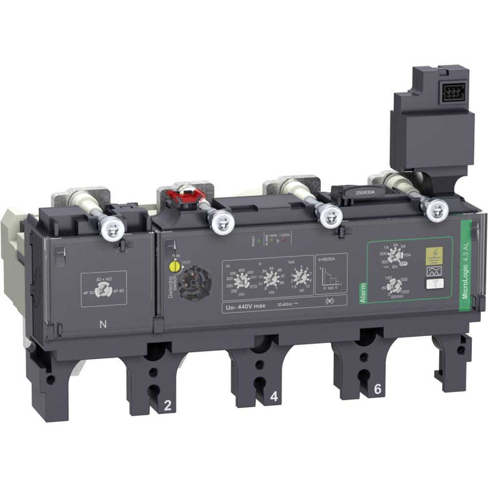 NSX400/630 Trip Unit 3P 400A MicroLogic Vigi 7.3E AL