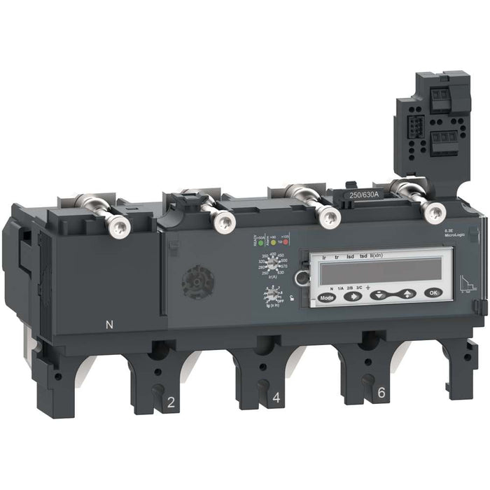 NSX630 Trip Unit 4P 630A MicroLogic 6.3E