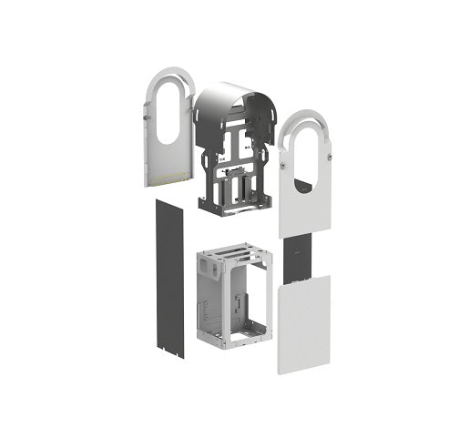 Evlink Pro AC Metal Enclosure Kit Floor Standing Double