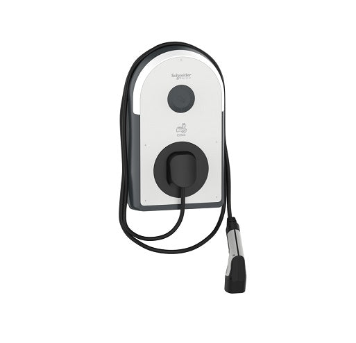 EVlink Pro AC EV Charger 22kW 6mA 3Ph Attached Cable MID