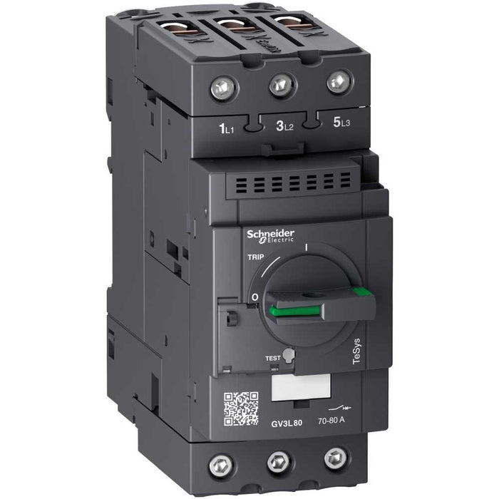 Motor Circuit Breaker GV3 3P 80A Magnetic Everlink Term
