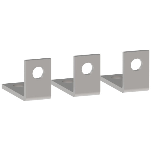 Right Angled Rear Terminal Extn bars for 3P TeSys G115/225