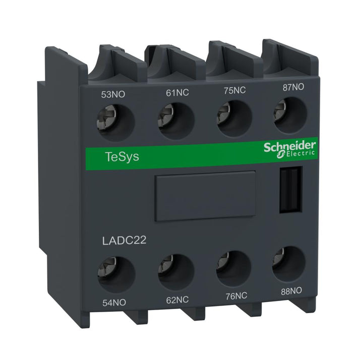 TeSys Auxiliary Contact Block 2NO/2NC Front Mount