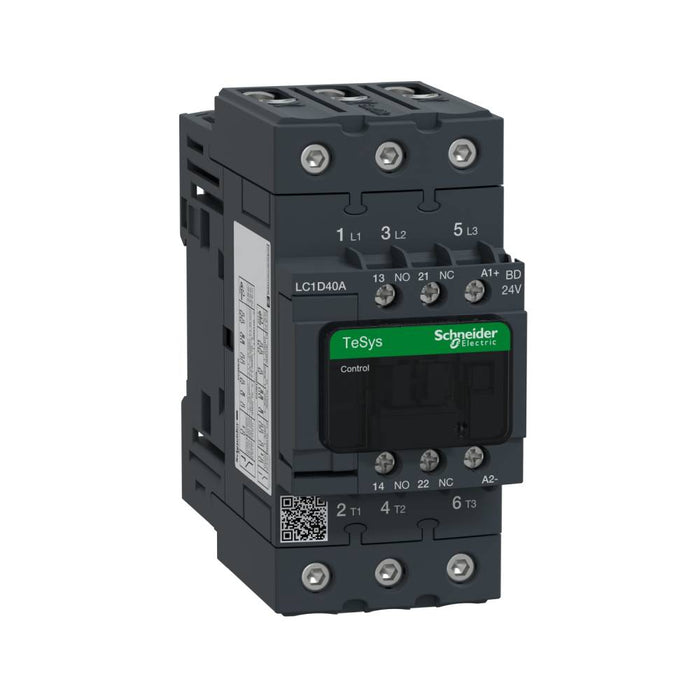 Contactor 3P AC-3/AC-3e 440V 40 A 24V DC Standard Coil