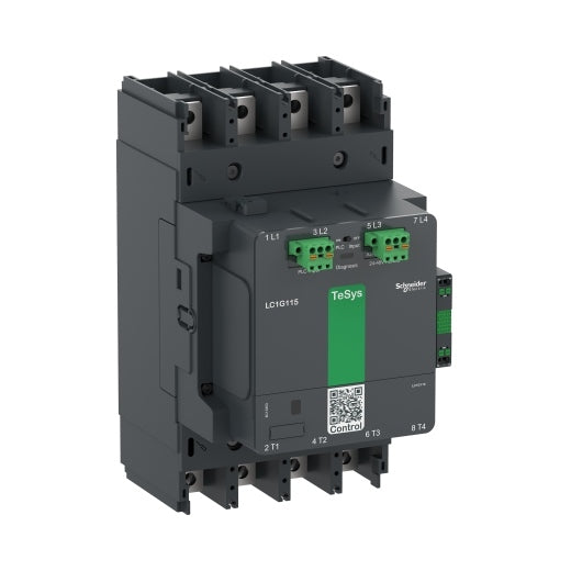 Tesys Contactor 4P 115A 440V AC3 Advanced 24-48VAC/DC Coil