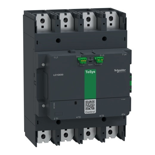 Tesys Contactor 4P 630A 440V AC3 Advanced 48-130VAC/DC Coil